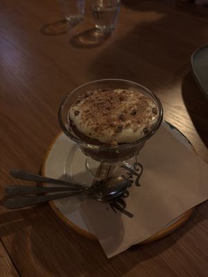 Choc mousse  at don Fred in Newtown