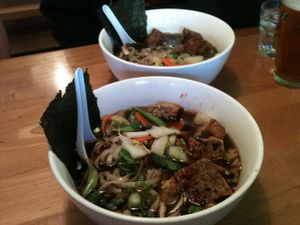 Yum Yum Noodle Bar, Kingston, NY - 
Photo by ecoRDN ecoRDN.com at Yum Yum Noodle Bar in Kingston