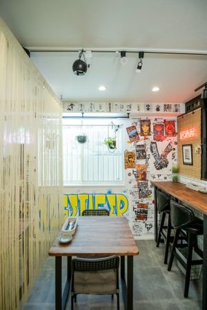 Dining Area: Table setting at Vegetiger オヤサイキッチン  TORAYA VEGETIGER SECOND-ROOM in Nagoya