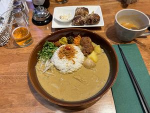 Curry  at Vegetiger オヤサイキッチン  TORAYA VEGETIGER SECOND-ROOM in Nagoya