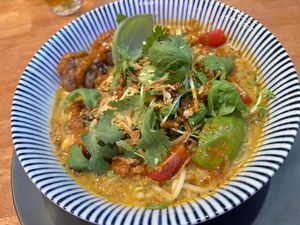 Vegan　Laksa  at Vegetiger オヤサイキッチン  TORAYA VEGETIGER SECOND-ROOM in Nagoya