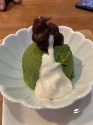 VEGAN Matcha Ice ream  at Vegetiger オヤサイキッチン  TORAYA VEGETIGER SECOND-ROOM in Nagoya
