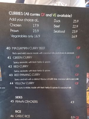  at Authentic Thai in Nelson Bay