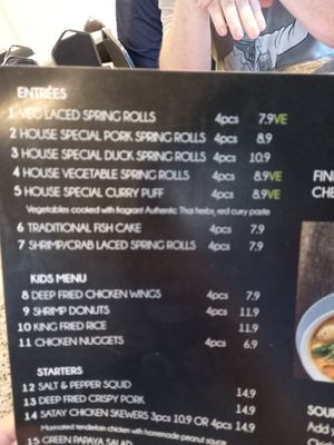  at Authentic Thai in Nelson Bay