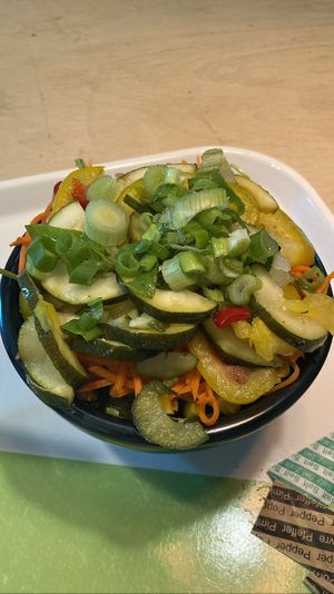 Build your own salad   at Restaurant Educatorium in Utrecht