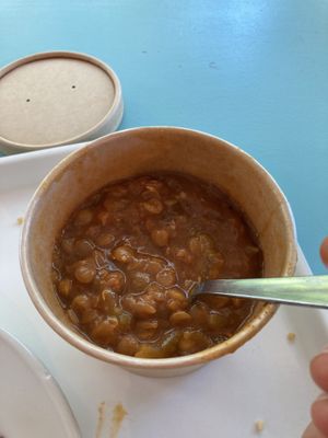 Harira soup   at Restaurant Educatorium in Utrecht