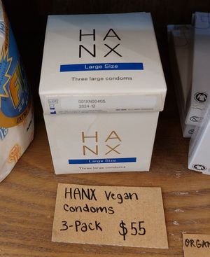 Vegan Condoms at Live Zero Bulk Foods - Happy Valley in Hong Kong Island