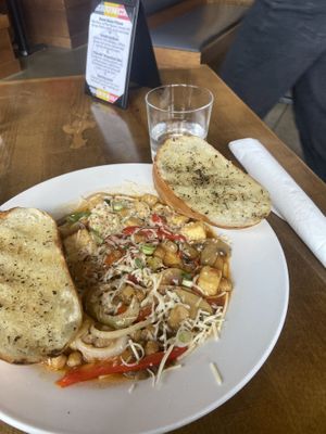 The Unicorn Tavern - Vegan Shakshouka  at The Unicorn Tavern in Grand Haven