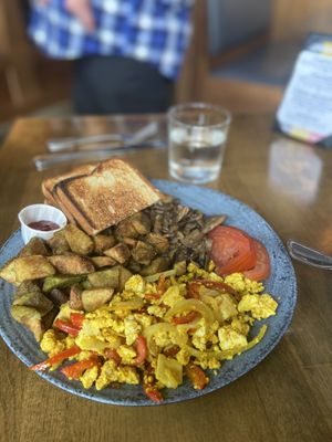 The Unicorn Tavern - Tofu Scramble  at The Unicorn Tavern in Grand Haven