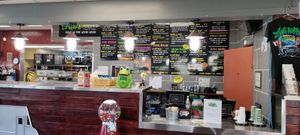 Huge menu with lots of options. at Dank Burrito in Morehead City