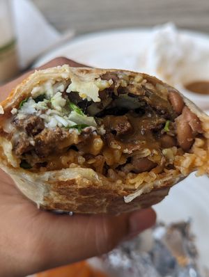 That East Bay flavor w/ their house salsa at Rico Rico Vegano in Oakland