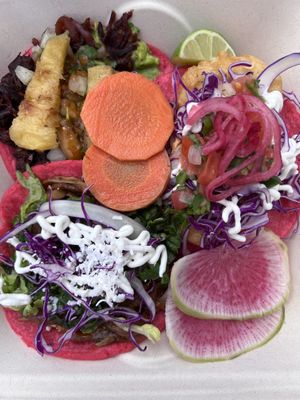   at Rico Rico Vegano in Oakland