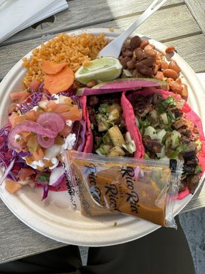   at Rico Rico Vegano in Oakland