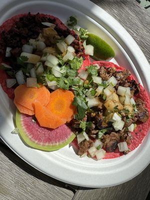   at Rico Rico Vegano in Oakland