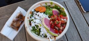 Burrito Bowl at Rico Rico Vegano in Oakland