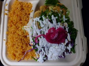 Flautas 😋 at Rico Rico Vegano in Oakland