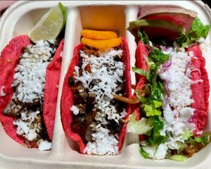   at Rico Rico Vegano in Oakland