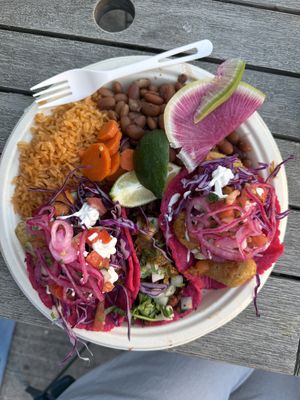   at Rico Rico Vegano in Oakland