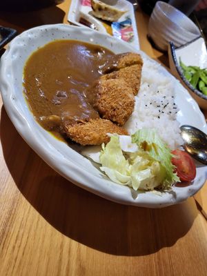 Pumpkin katsu at Let's Sushi in Sheffield