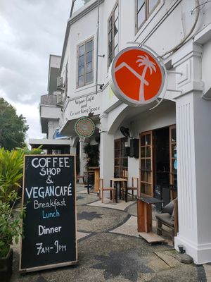 Outside at Living Food Lab Canggu in Canggu