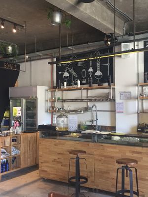 Inside  at Living Food Lab Canggu in Canggu