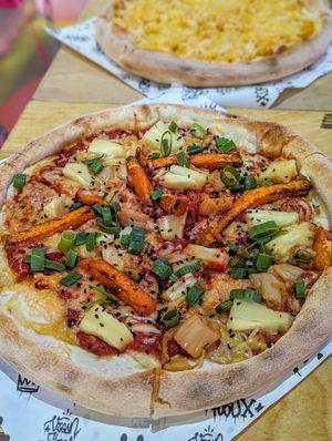 Vegan Kimchi fries 🍕 at Mr. Pancake in Poznan