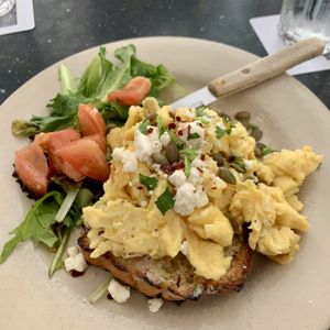 Avocado Toast   at Monument Cafe in Georgetown