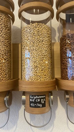 Beans from the region  at i-lade in Bern