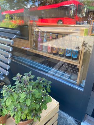 Swiss drinks  at i-lade in Bern