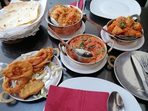  at Tandoori Indian Restaurant in Budapest