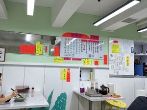 Extra menu on wall  at Yat Sum Vegetarian - 一森素食 - Tsim Sha Tsui in Kowloon