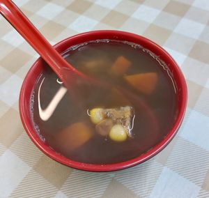 Soup at Yat Sum Vegetarian - 一森素食 - Tsim Sha Tsui in Kowloon