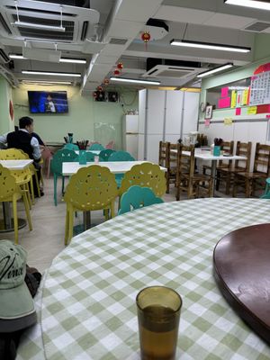 Inside not stunning but the food was filling   at Yat Sum Vegetarian - 一森素食 - Tsim Sha Tsui in Kowloon