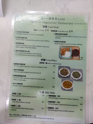  at Yat Sum Vegetarian - 一森素食 - Tsim Sha Tsui in Kowloon
