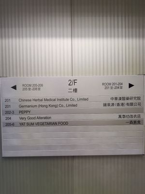  at Yat Sum Vegetarian - 一森素食 - Tsim Sha Tsui in Kowloon