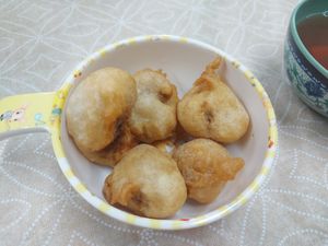 Salt and pepper chicken at Yat Sum Vegetarian - 一森素食 - Tsim Sha Tsui in Kowloon