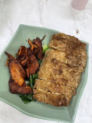 From the specials menu  at Yat Sum Vegetarian - 一森素食 - Tsim Sha Tsui in Kowloon