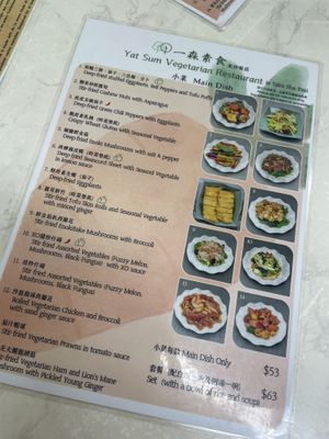   at Yat Sum Vegetarian - 一森素食 - Tsim Sha Tsui in Kowloon