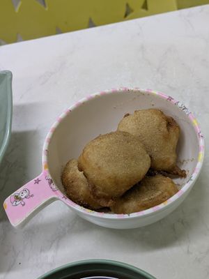 Salt and Pepper Beancurd Balls at Yat Sum Vegetarian - 一森素食 - Tsim Sha Tsui in Kowloon
