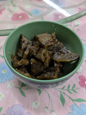 Sweet and Hard Style Wheat Gluten at Yat Sum Vegetarian - 一森素食 - Tsim Sha Tsui in Kowloon