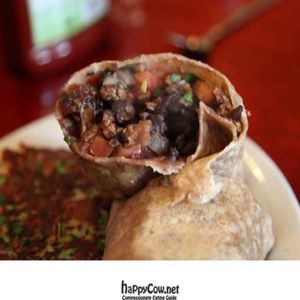 tempeh breakfast burrito at Herbivore - Divisadero in San Francisco