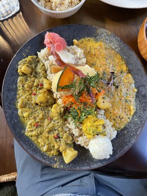   at VEGAN CAFE Kiu 喜雨 in Kobe