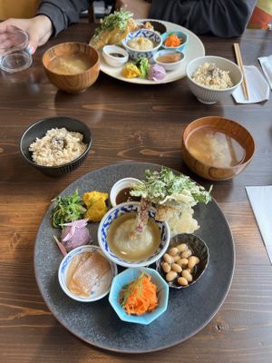   at VEGAN CAFE Kiu 喜雨 in Kobe