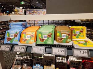 Ritter sport vegan at Edeka Zurheide Center Oberhausen in Oberhausen