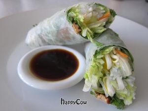 Simply the best summer rolls at Chef in Berlin in Berlin