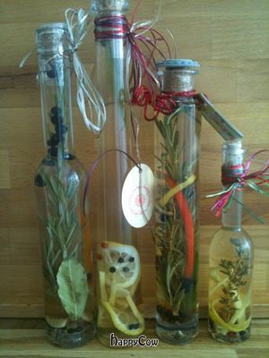 Fun cooking class - hand made vinegars at Chef in Berlin in Berlin