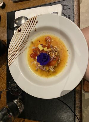 Cheviche  at Restaurant do Vale in Fernando De Noronha