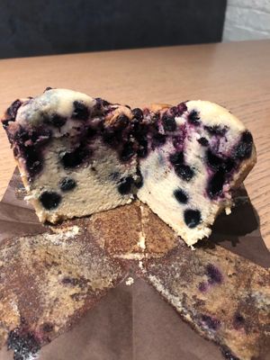 Blueberry muffin at Origin 33 - Zabeel Extension in Dubai