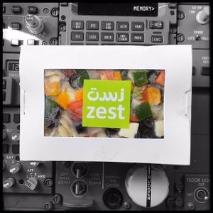 Zest Salad for Lunch. at Zest in Dubai