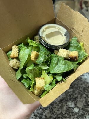 Vegan Caesar Salad Side  at White Labs Brewing Co in Asheville